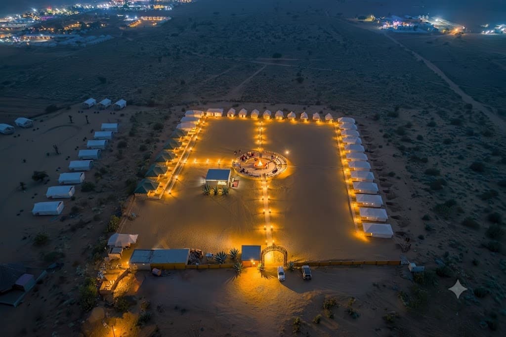 Camel safari in the Thar